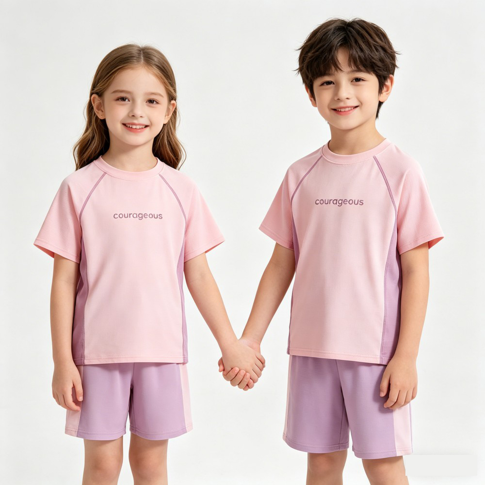 Boyshort Underwear - 소년 소녀 여름 아이스 실크 쿨