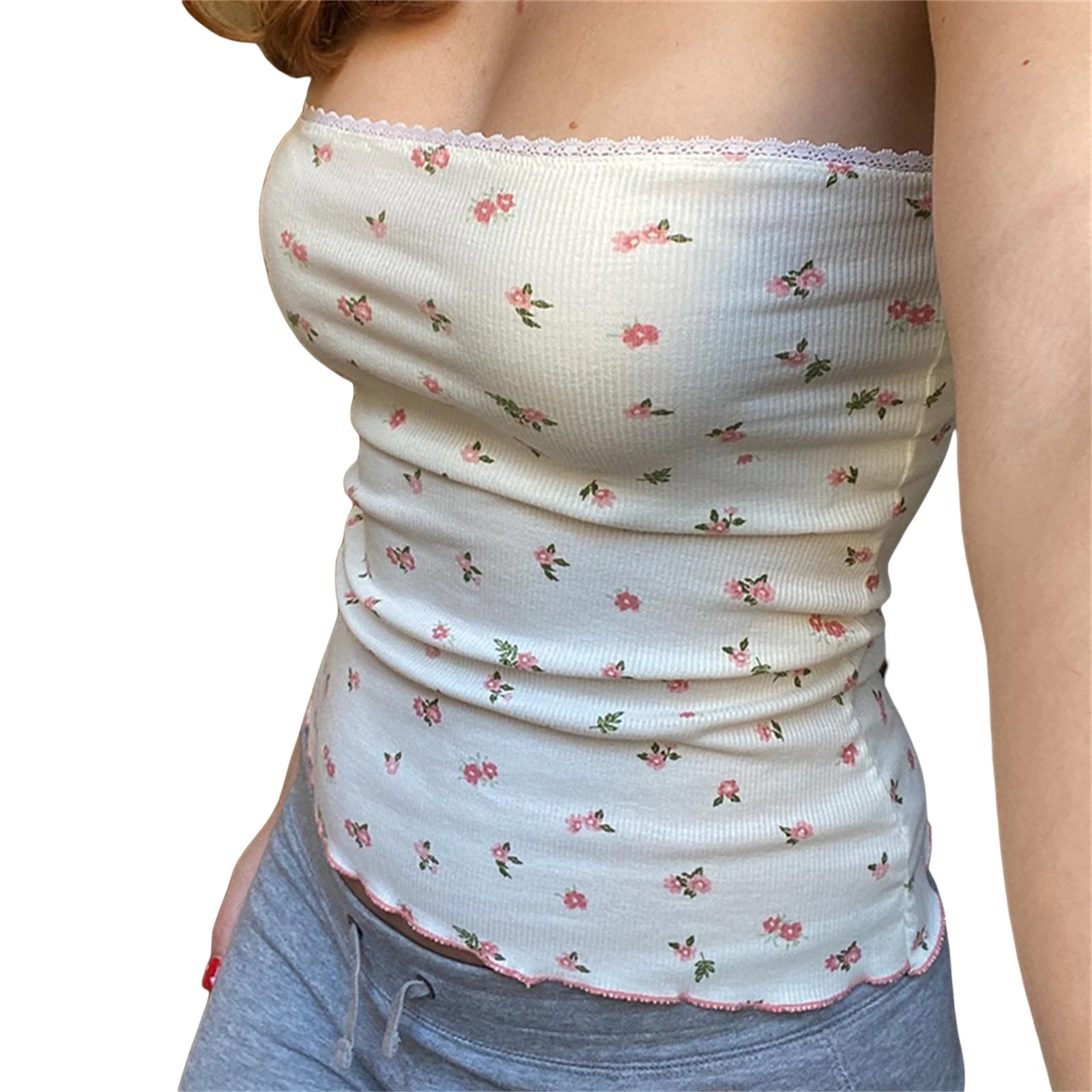 여성 캐주얼 튜브 탑, 클럽 파티를 위한 끈이 없는 등 - Strapless Bra Backless 리뷰 및 가격