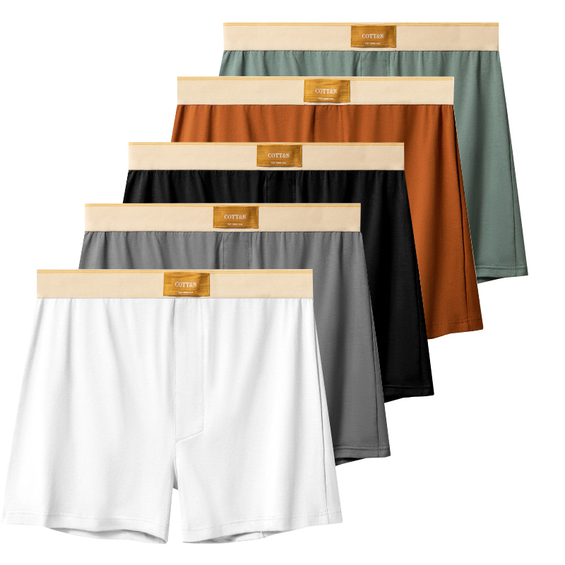 4pcs 남성 화살표 바지 남성 코튼 복서 반바지 느슨 - Boyshort Underwear 리뷰 및 가격