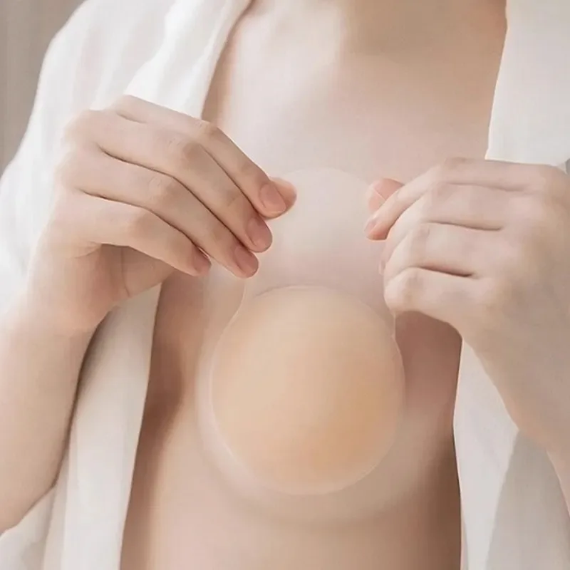 1쌍 실리콘 니플 커버 리프트업 브라 스티커 접착식 투 - Silicone Bra Adhesive 리뷰 및 가격